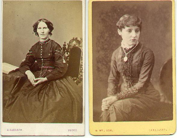 Martha Cartwright and Selena Newton